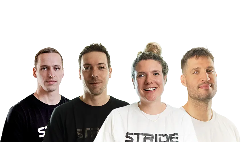 The STRIDE sales team