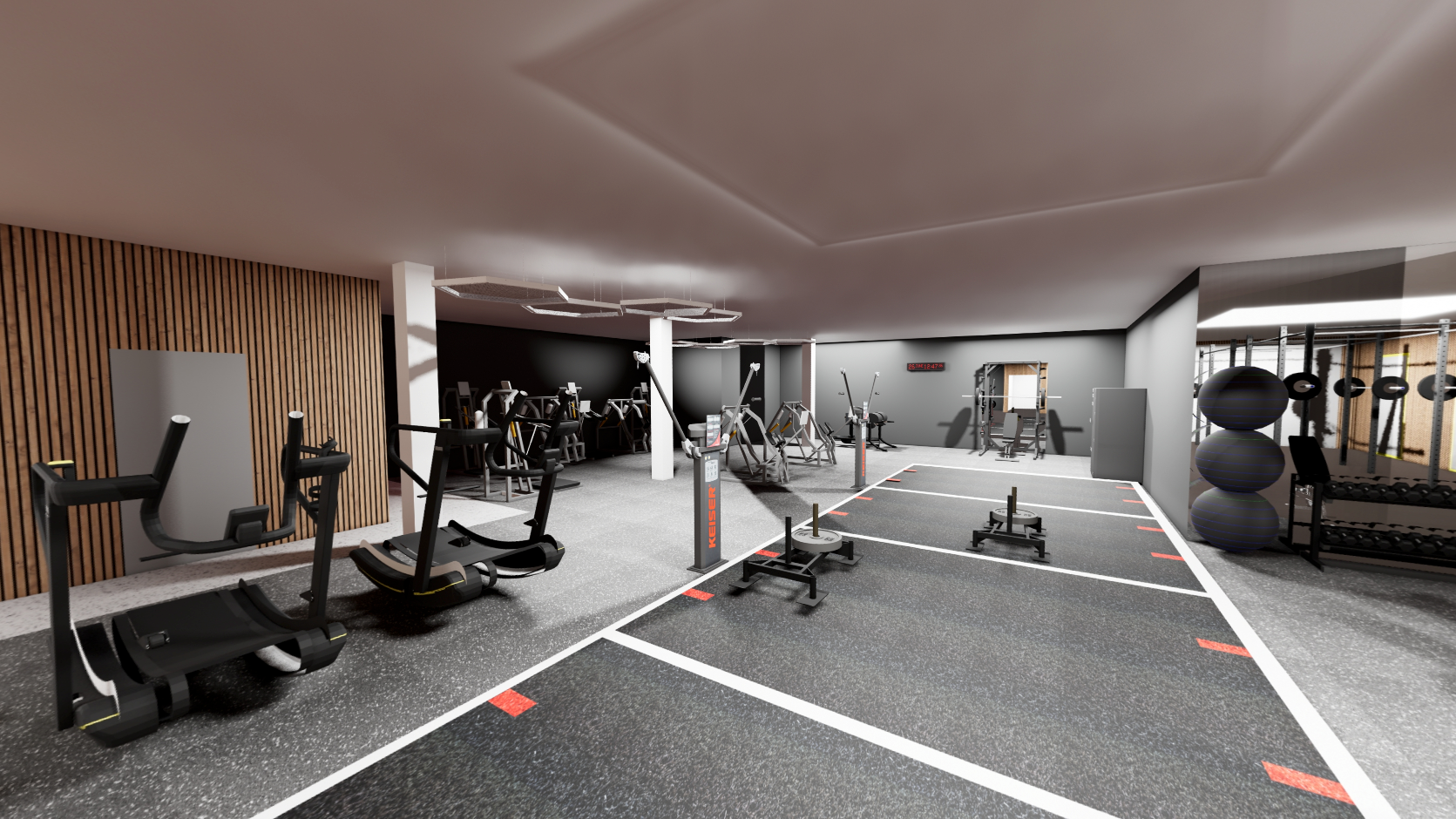 Building gym