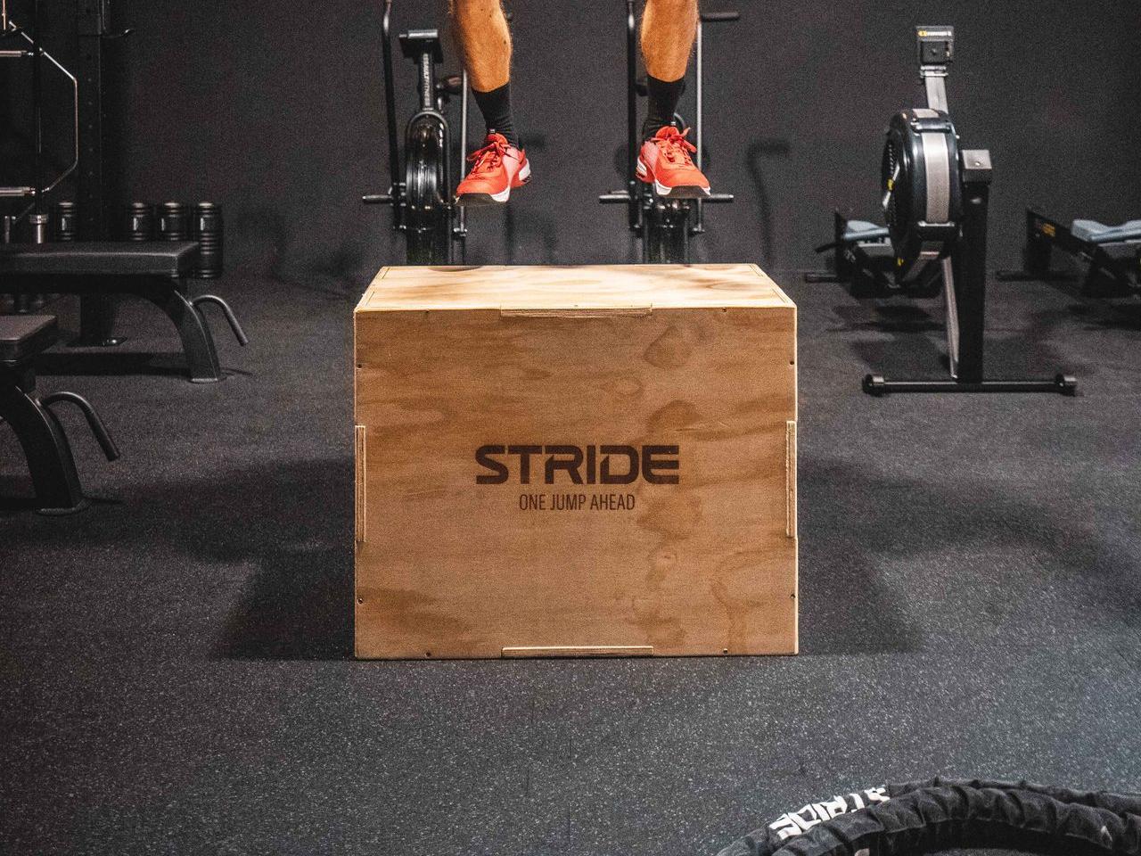 Stride wooden plyo box