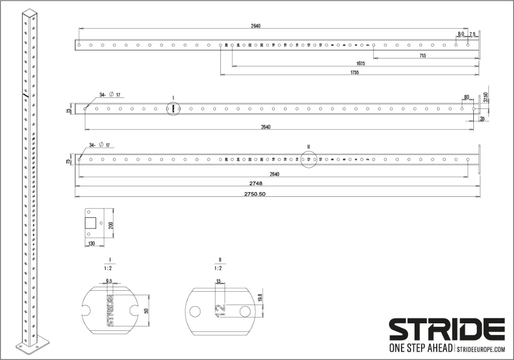 Raptor ST0102-01-00-2.75m uprights.webp