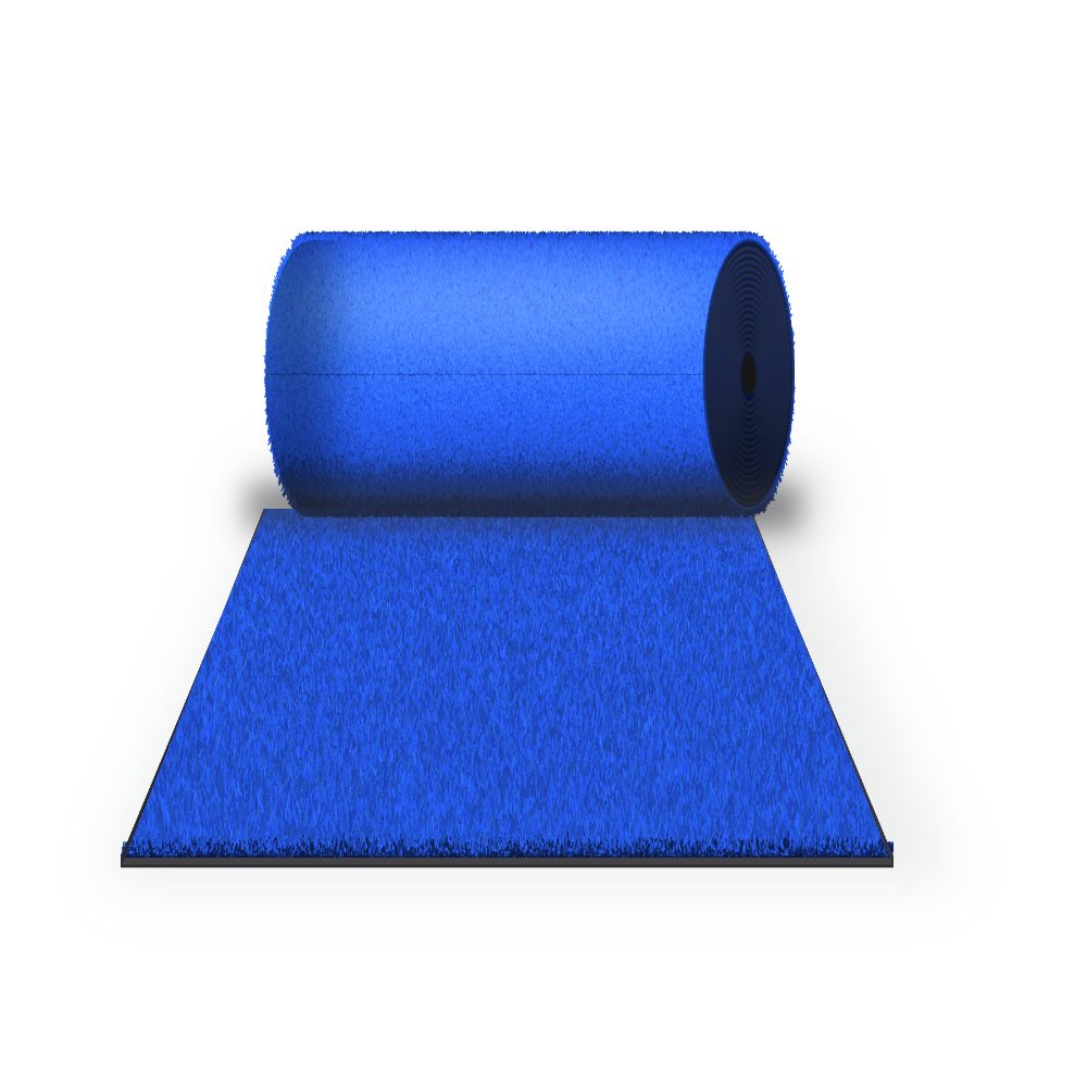 STRIDE Play Turf Roll: Blue, 4m x 25m — rol
