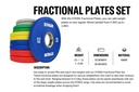 STRIDE Fractional Plate SET (set of 5 pairs; 0,5kg-2,5kg)