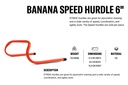 STRIDE Banana Speed Hurdle 6" (1pc)