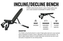 STRIDE Incline/Decline Bench