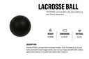 STRIDE Lacrosse ball (black)