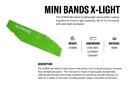 STRIDE Mini Band Extra Light (GREEN) set of 10