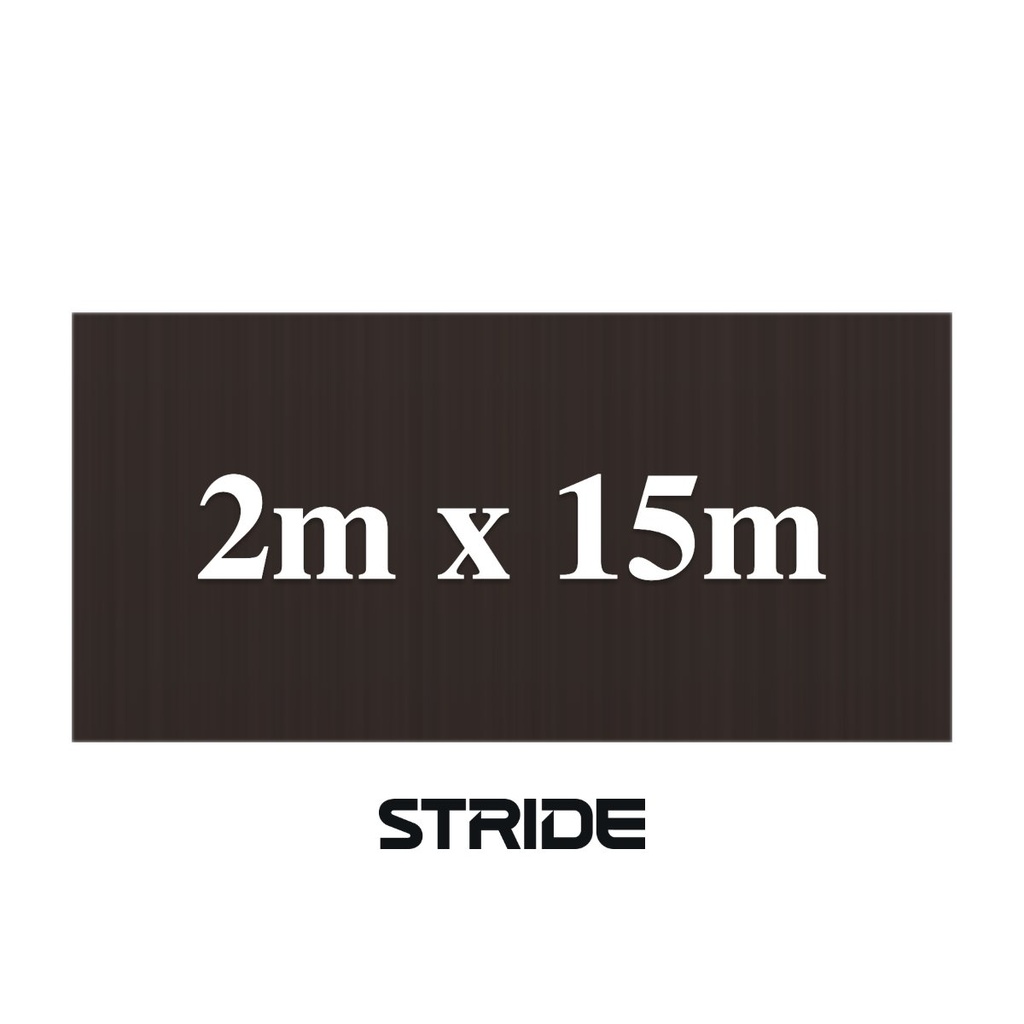 STRIDE Play Turf Roll: Black, 2m x 15m