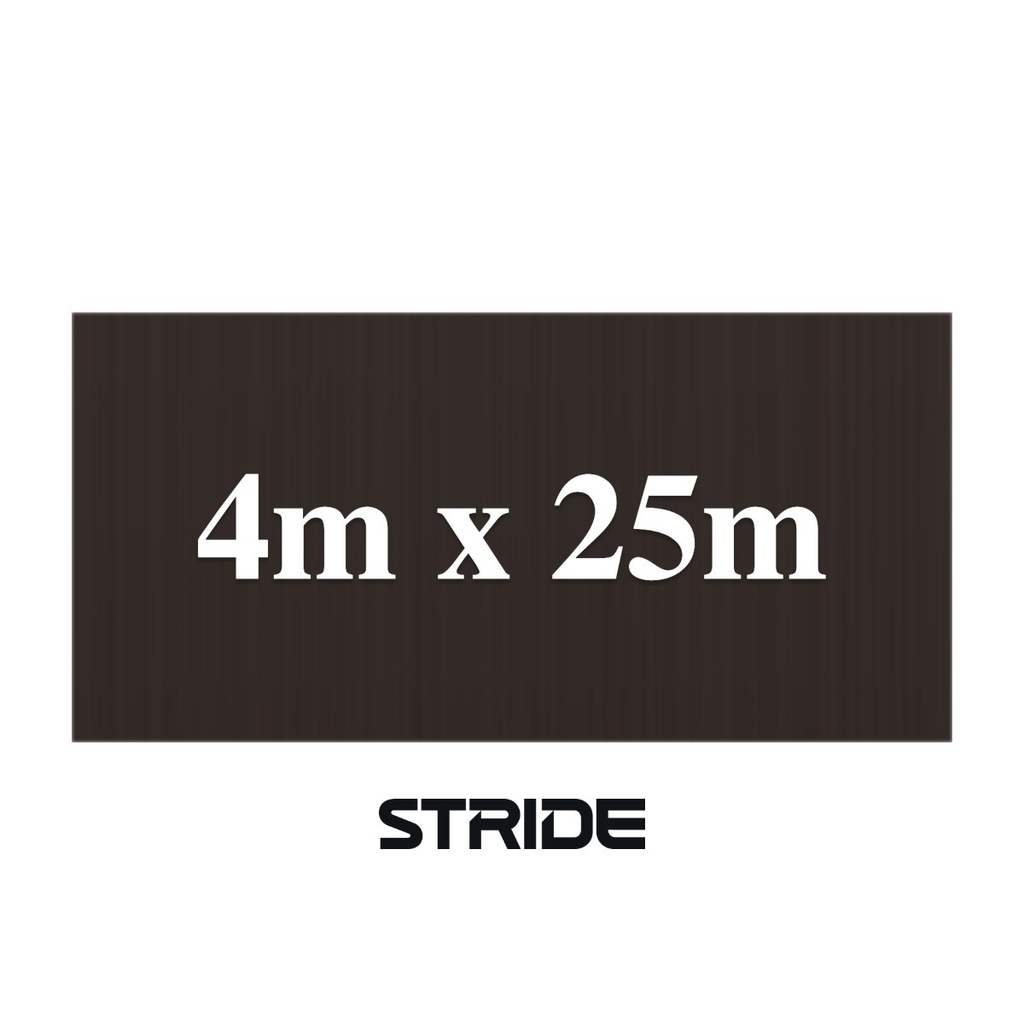 STRIDE Play Turf Roll: Black, 4m x 25m