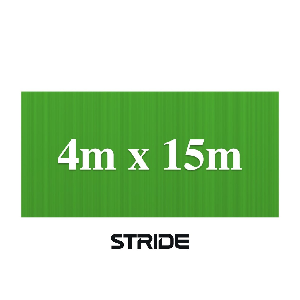STRIDE Play Turf Roll: Green, 4m x 15m