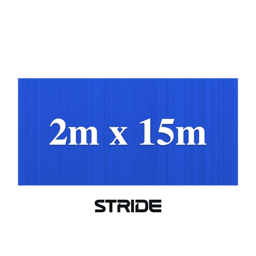 STRIDE Play Turf Roll: Blue, 2m x 15m