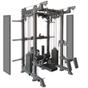 Raptor multifunctional power rack (weight stack)