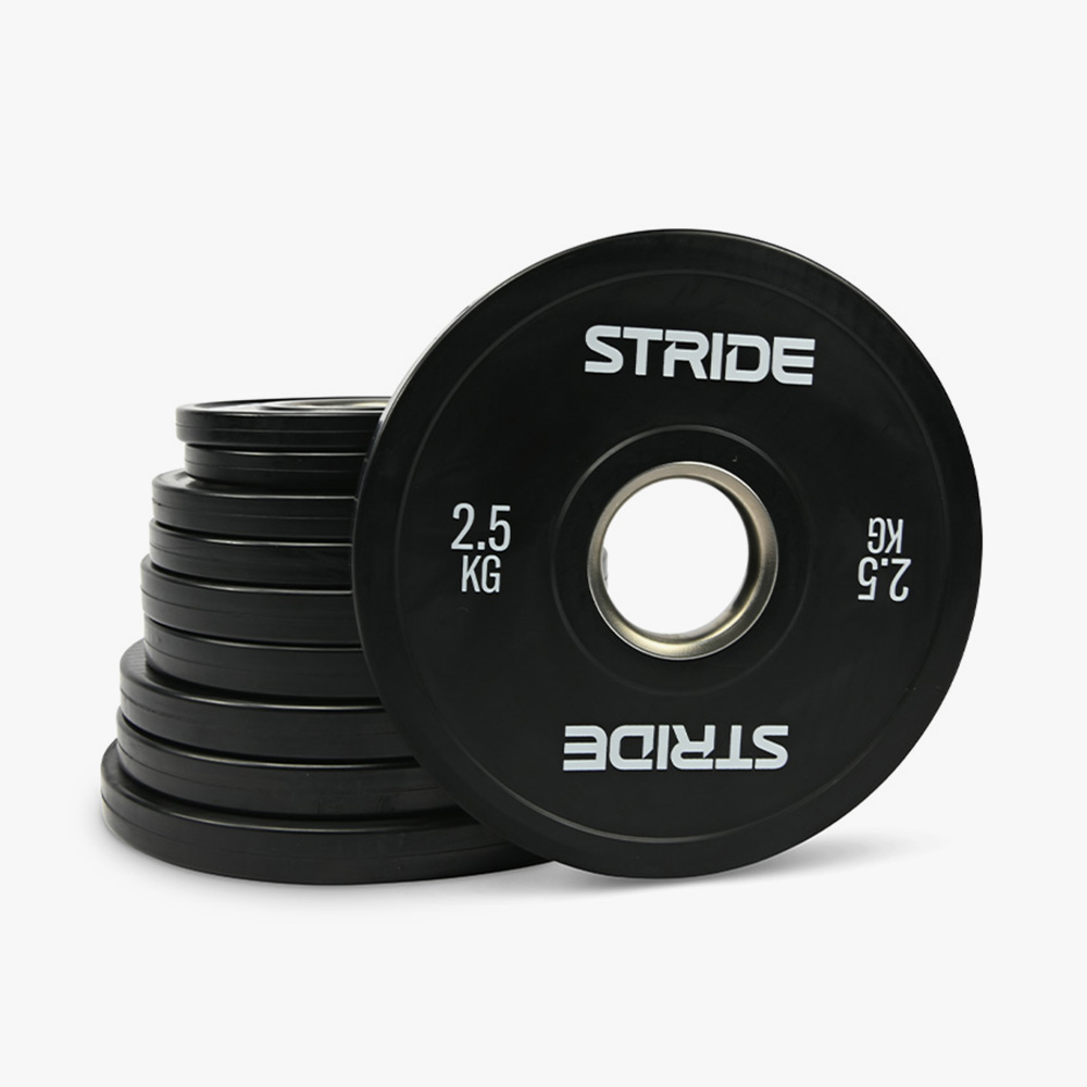 STRIDE Fractional Plate SET - BLACK (set of 5 pairs; 0,5kg-2,5kg)