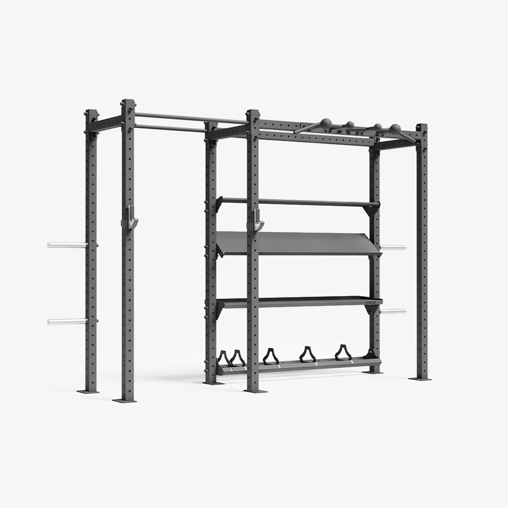 RAPTOR Power Rack with Shelves 1-1