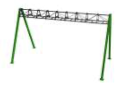 [EF-20-00568] Suspension belt frame 4,5m