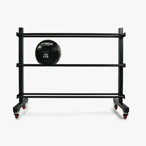 STRIDE Rollable Medicine Ball Rack