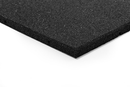 [STO-STAND20] Standard Rubber Tile | Black (20mm, density 1000)