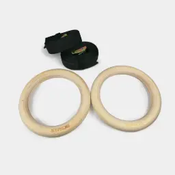 STRIDE Wooden Gym Rings (pair)
