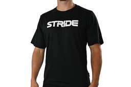 STRIDE Black T-shirt | Chest print