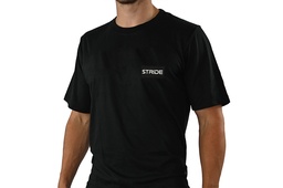 STRIDE Black T-shirt | Pec label (MEN)