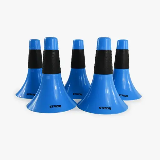 STRIDE Training Cone Blue (5pcs)