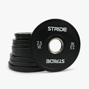 STRIDE Fractional Plate SET - BLACK (set of 5 pairs; 0,5kg-2,5kg)