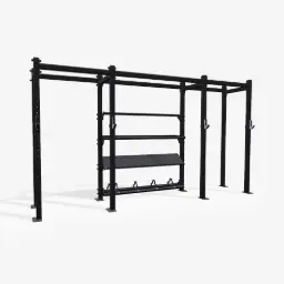RAPTOR Power Rack with Shelves 2-1