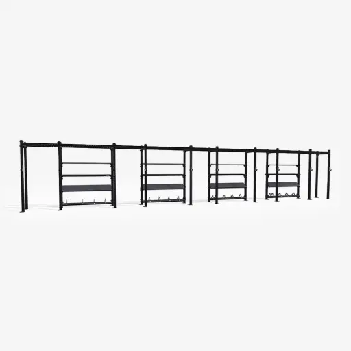 RAPTOR Power Rack with Shelves 5-4