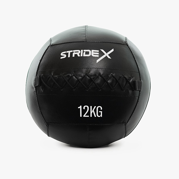 Atletica WallBalls | 4 kg | en Cuir synthétique résistant | pour Les Exercices de Lancer et Le renforcement des Muscles du Tronc et des Muscles Profonds | 35 cm