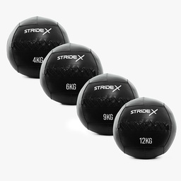 STRIDE X-Wall Ball SET (4, 6, 9 and 12kg)