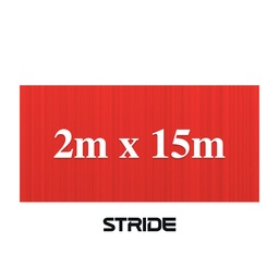 STRIDE Play Turf Roll: Red, 2m x 15m