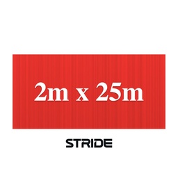STRIDE Play Turf Roll: Red, 2m x 25m