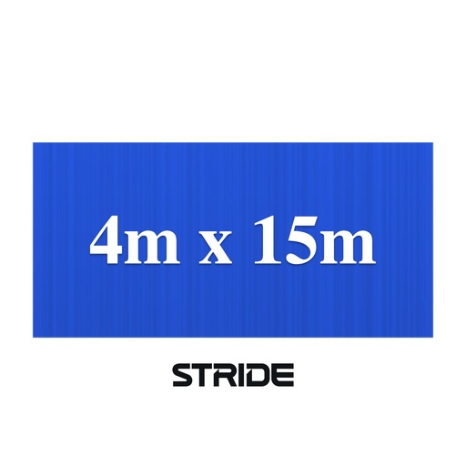 STRIDE Play Turf Roll: Blue, 4m x 15m