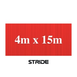 STRIDE Play Turf Roll: Red, 4m x 15m